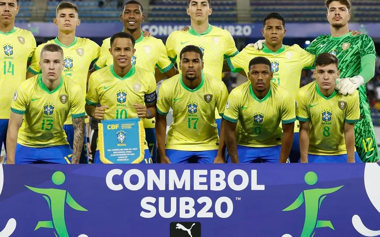Brasil celebra 13º título Sul-Americano Sub-20 após tropeço da Argentina contra o Paraguai
