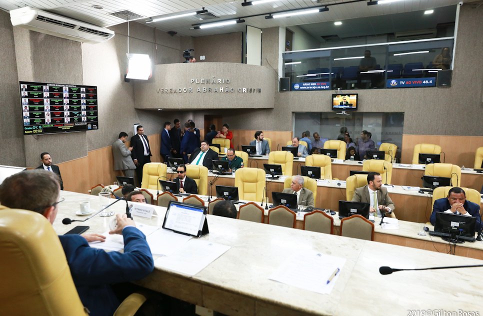 VEREADORES DA CAMARA DE ARACAJU / Foto: Gilton Rosas