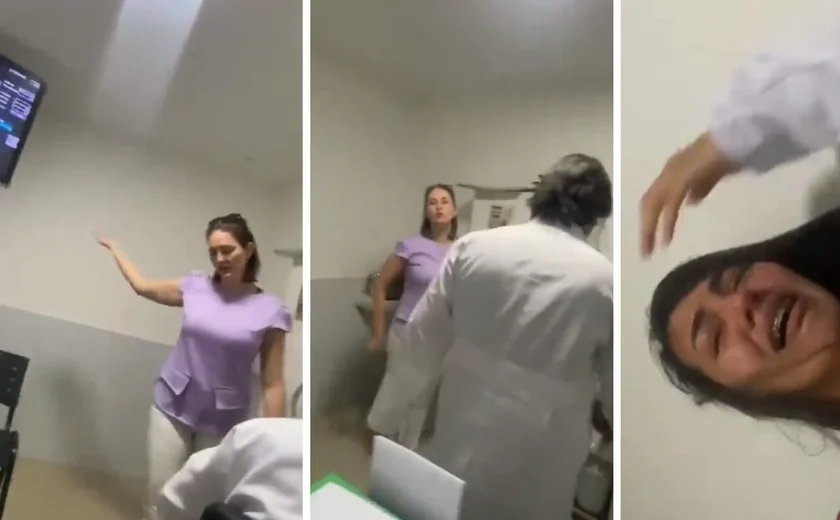 Mulher de ginecologista agride paciente do marido durante consulta