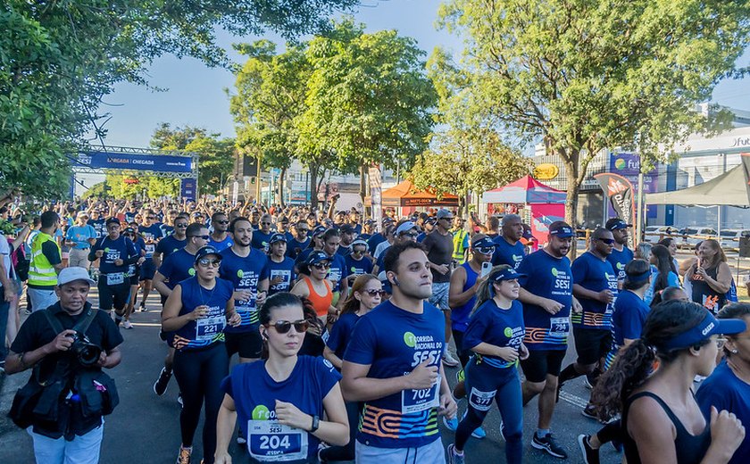 SESI abre inscrições para 2ª Corrida Nacional, com etapa em Maceió