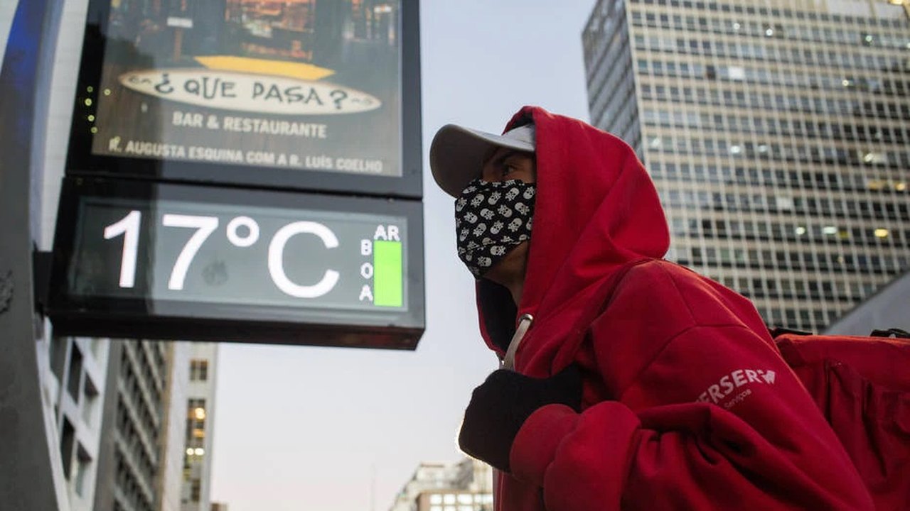 Frente fria provocará chuva intensa com ventos na Região Sul, em MS e SP