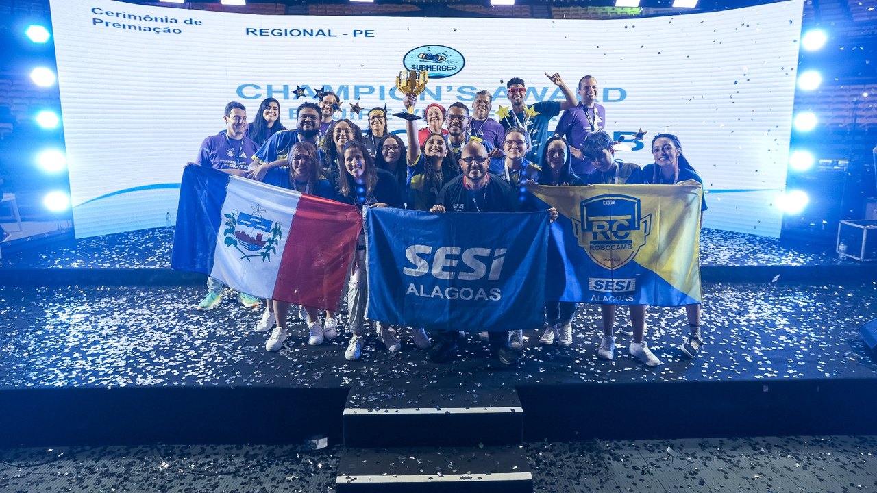 Desafio do Robô: Escola Sesi/AL vence torneio regional de robótica em Recife