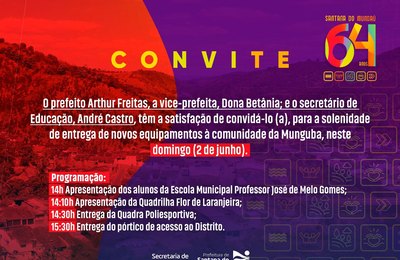 Prefeitura de Santana do Mundaú inicia programação da emancipação neste domingo (2)