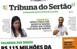 Ouça aqui a edição comentada da Tribuna do Sertão dessa semana e saiba sobre como R$ 115 milhões secaram o cofre municipal de Palmeira dos Índios, entre outras notícias