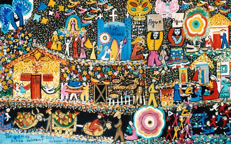 Exposição marca os 90 anos da artista alagoana Tania Pedrosa