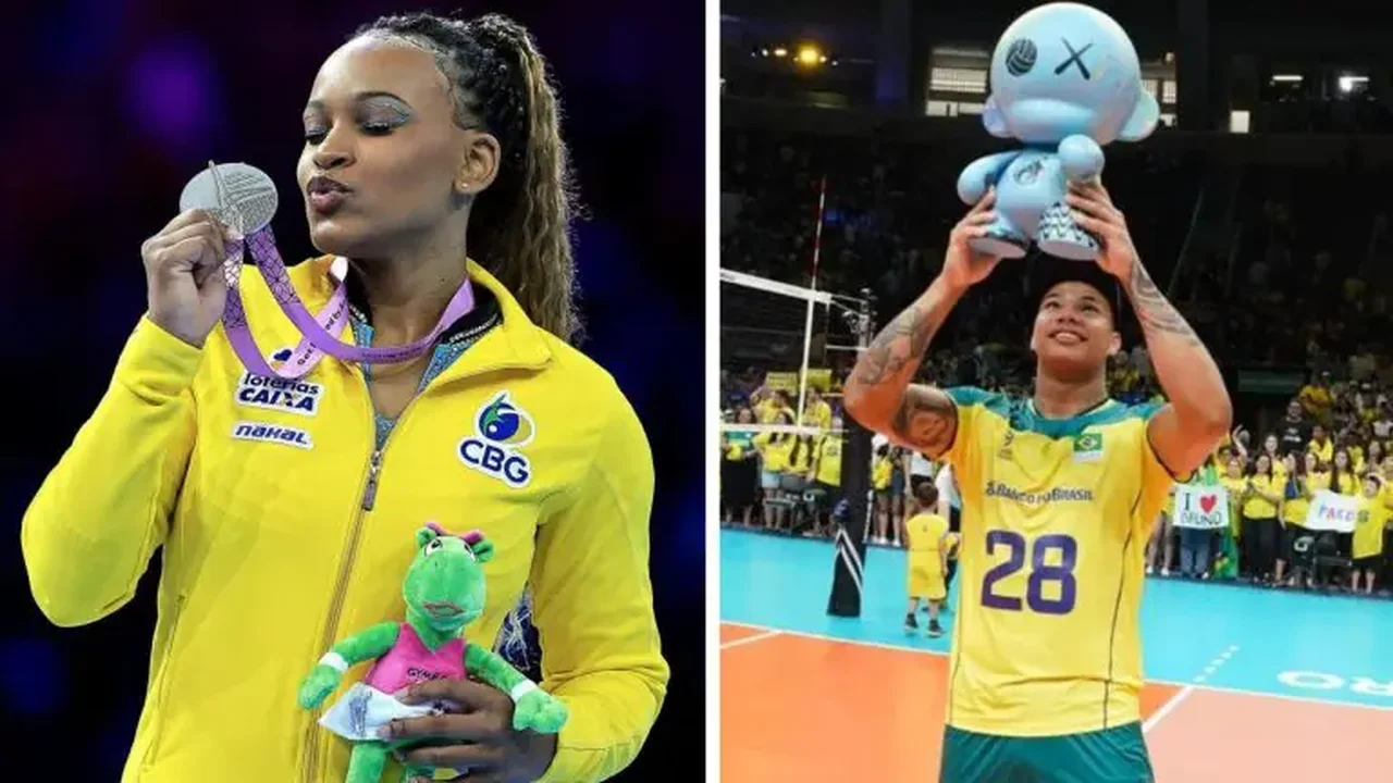Classificações no vôlei e na ginástica fazem Brasil somar 105 vagas olímpicas