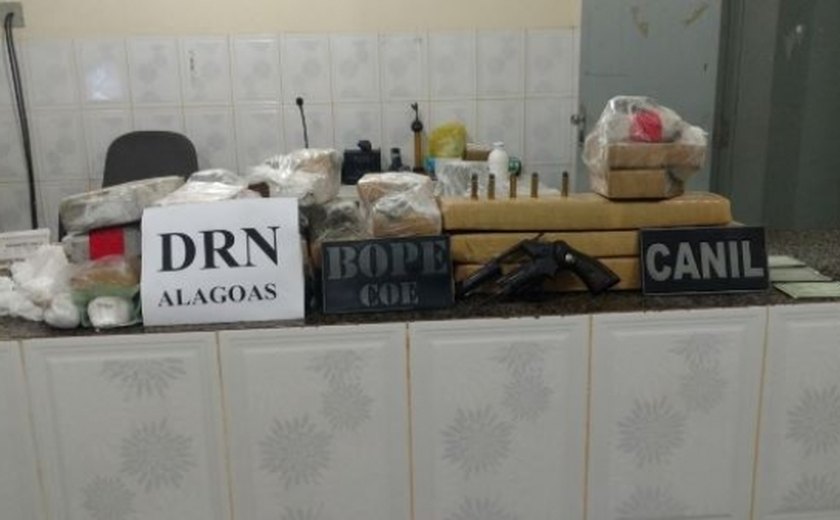 SSP prende em Sergipe responsável por enviar drogas para Alagoas