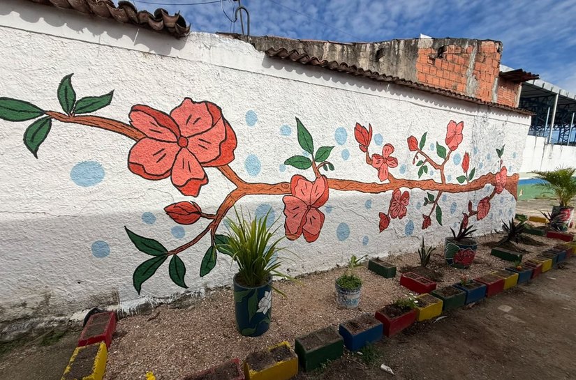 Espaço na Chã da Jaqueira é revitalizado com apoio de alunos de escola municipal