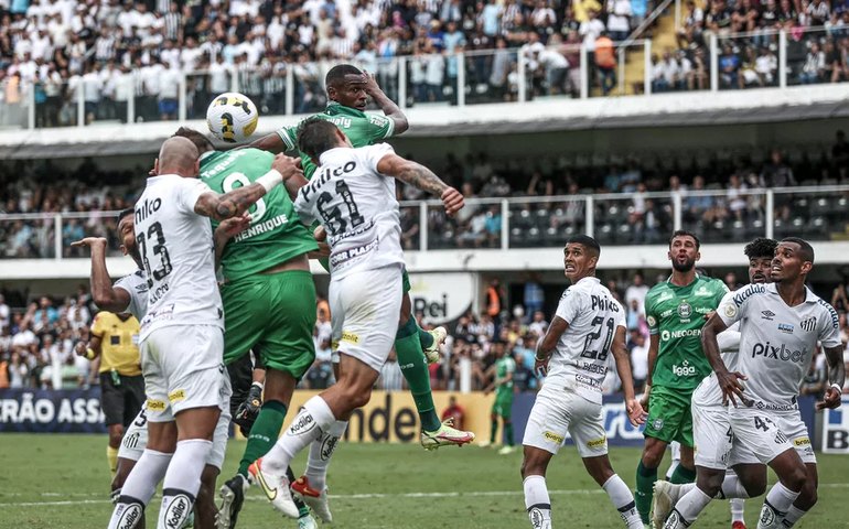 Santos perde para o Coritiba no primeiro duelo da terceira fase da Copa do Brasil