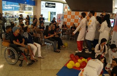 HGE atende alagoanos em evento que alerta sobre riscos das queimaduras