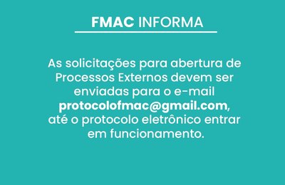 FMAC informa sobre mudança em sistema de processos