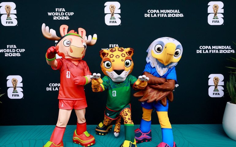 Mascotes do Mundial incluem águia-careca, espécie salva da extinção