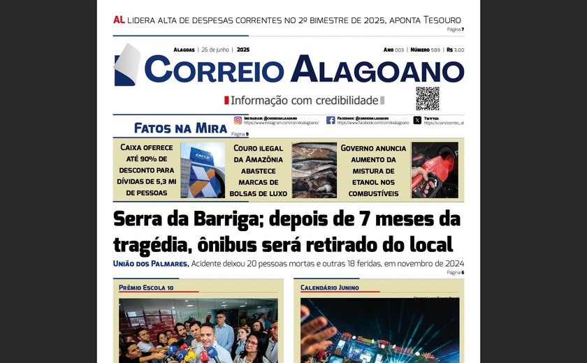 Serra da Barriga; depois de 7 meses da tragédia, ônibus será retirado do local