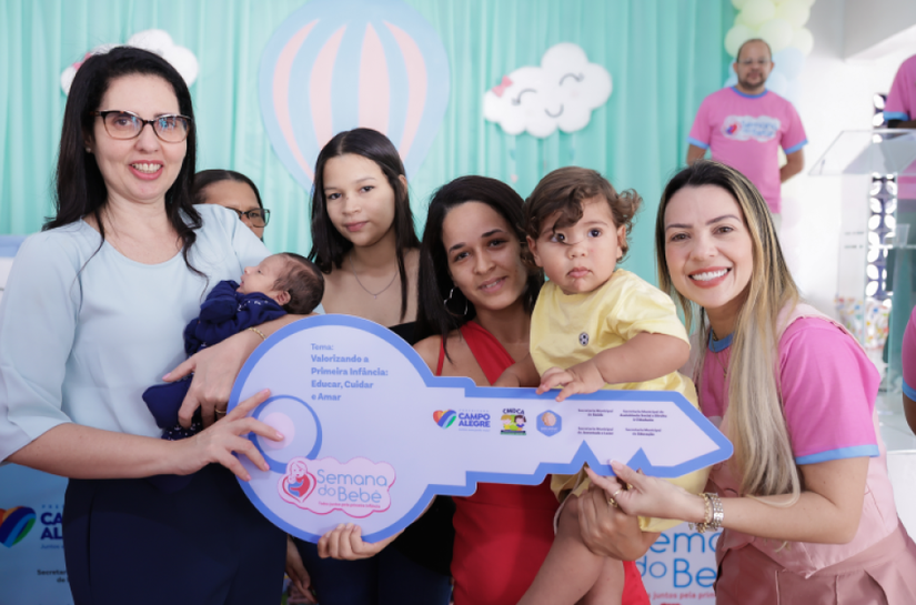 Palestra e entrega da Chave ao Bebê prefeito marca o encerramento da XI Semana do Bebê de Campo Alegre