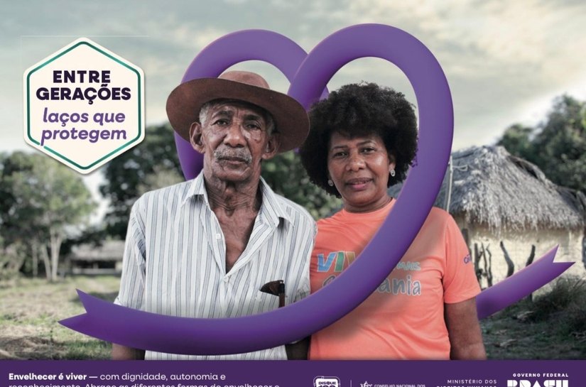 Palmeira realiza junho violeta, mês de enfrentamento à violência contra a pessoa idosa