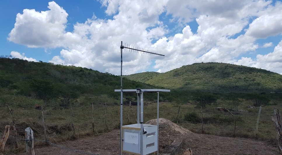 estação sismológica em Lagarto  / Foto: LabSIS