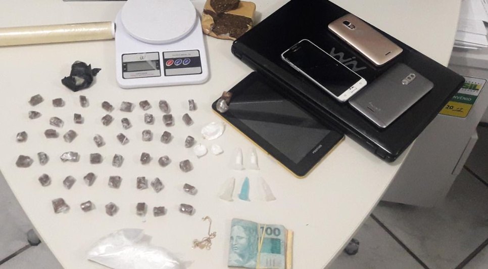APREENSÃO DE DROGAS EM NOSSA SENHORA DA GLÓRIA