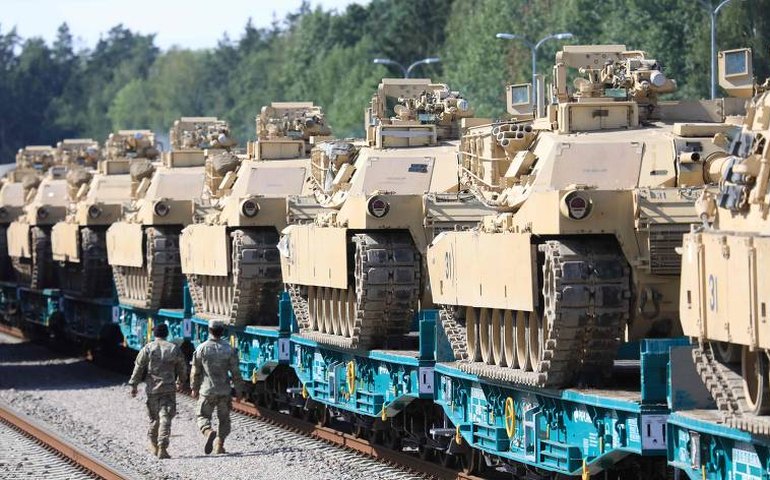 Tropas da Otan fazem treinamento em região estratégica do Mar Báltico