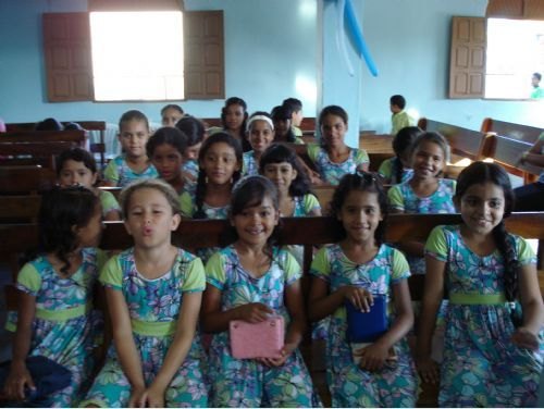 Festa do grupo Brilho Celeste, em São Miguel dos Campos