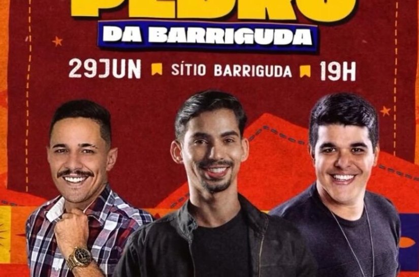 Mar Vermelho faz festa de São Pedro no sítio Barriguda destacando três atrações
