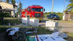 DESTROÇOS  / Foto: Leonardo Barreto/TV Atalaia