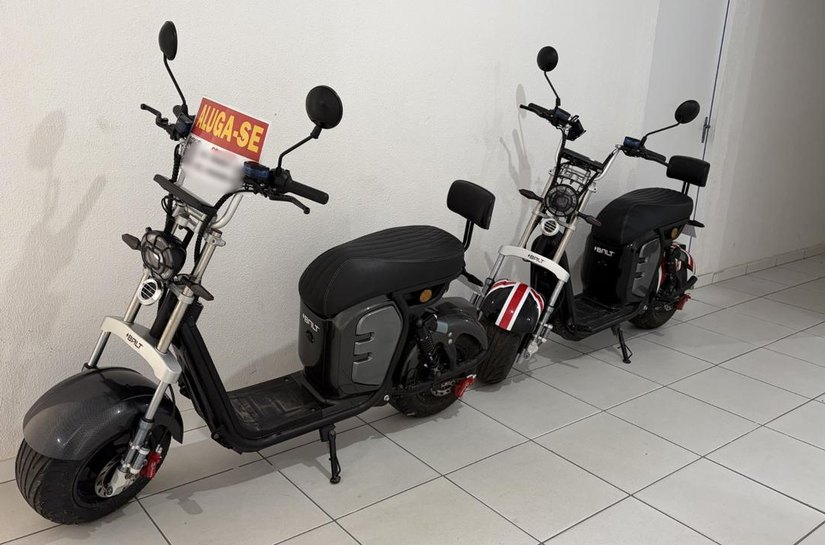 Prefeitura apreende motos elétricas alugadas irregularmente na orla de Maceió