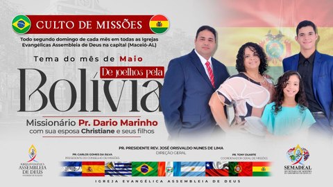 Culto de Missões - Acessível em Libras (12/05/2024) 2
