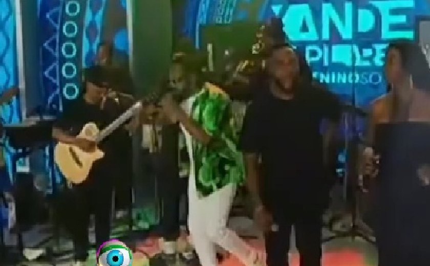 BBB24: Samba e Tacacá são destaque em festa de Cif Limpeza Milagrosa com Joelma e Xande de Pilares