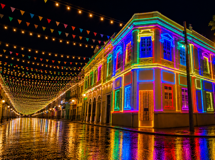 São João Massayó 2026 terá decoração recorde e transforma Maceió em um espetáculo de luzes