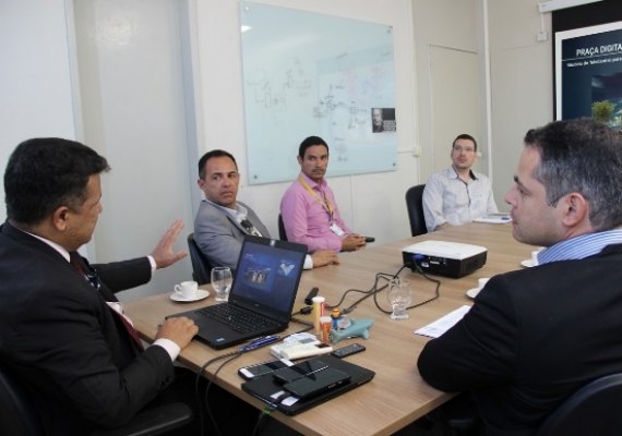 Itec recebe Secti e Fapeal para alinhamento de ações e novos projetos