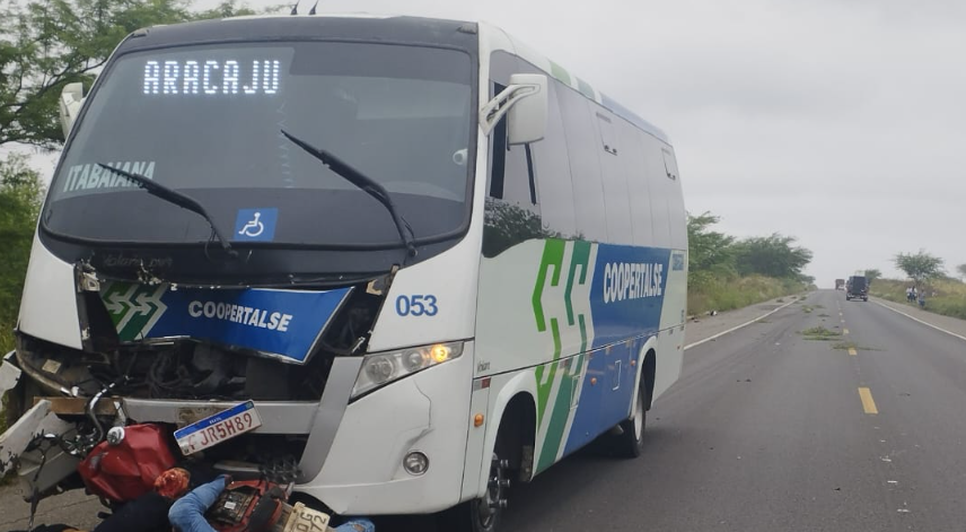 Acidente com ônibus