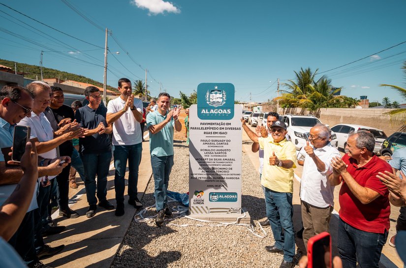 Paulo Dantas impulsiona desenvolvimento em Igaci com entrega de vias e ampliação do acesso à água potável