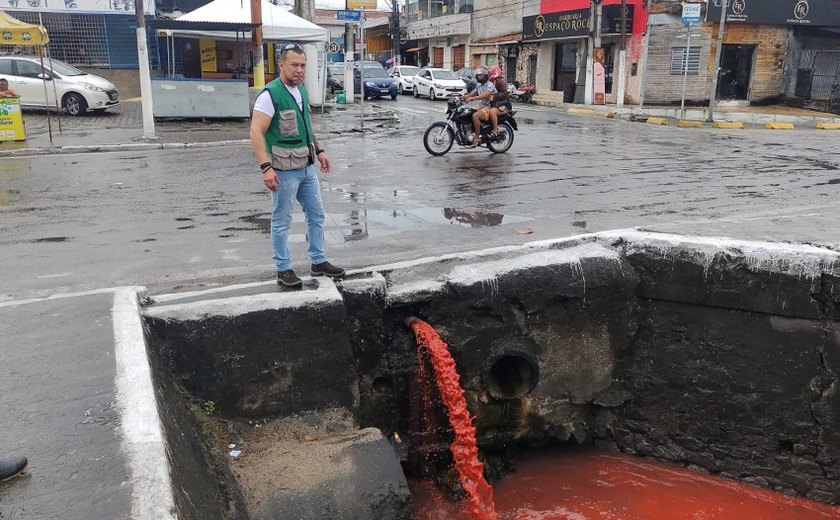 Meio Ambiente autua BRK por ligação clandestina de esgoto na Cambona