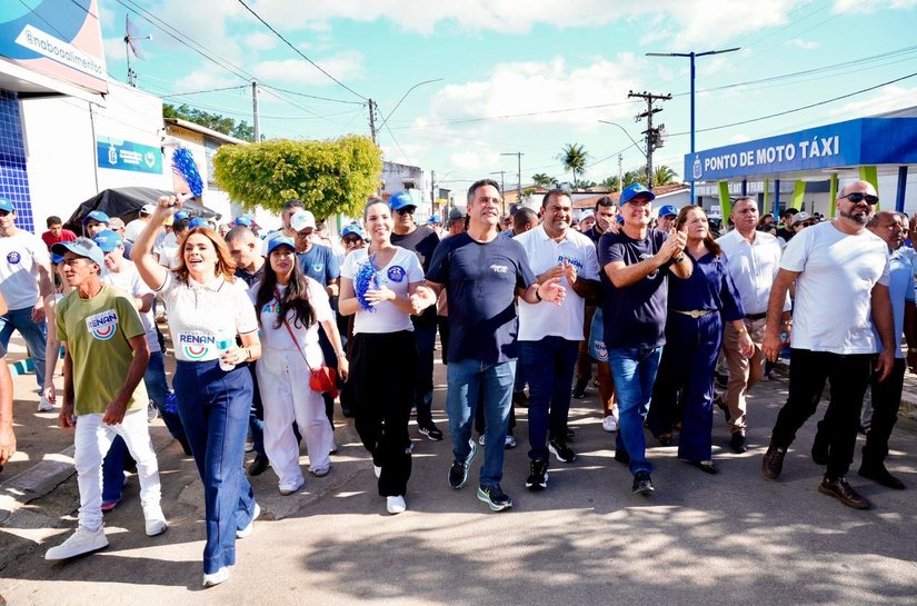 E﻿leições 2026: Beto Torres e Paula Santa Rosa demonstram força política e reúnem multidão de apoiadores em Belém
