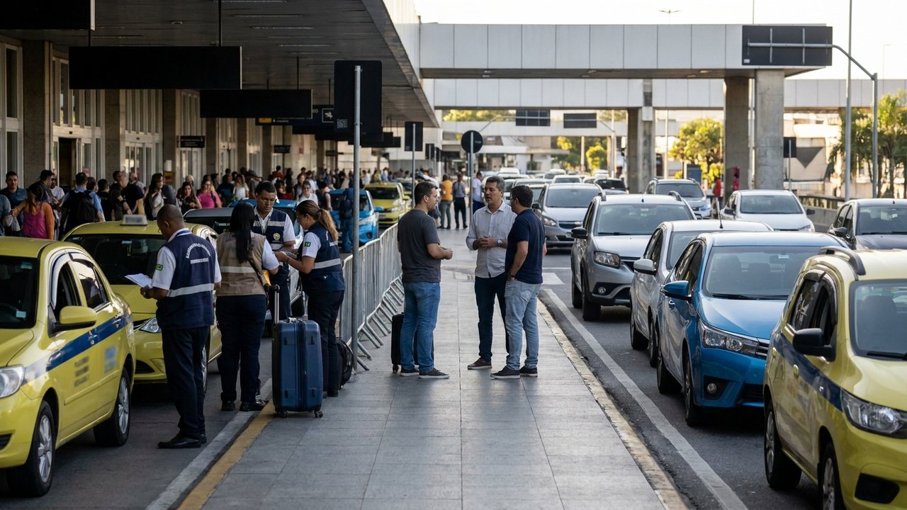 Guia do transporte seguro: como evitar golpes ao sair do Aeroporto do Galeão? Veja oito dicas