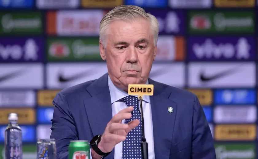 “O meu Brasil vai jogar como o Real Madrid”, diz Ancelloti
