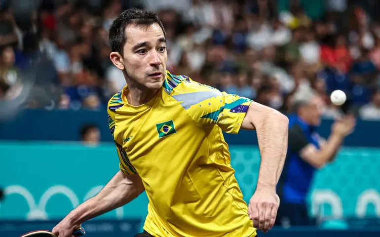 Hugo Calderano é eliminado nas quartas de final do Smash China