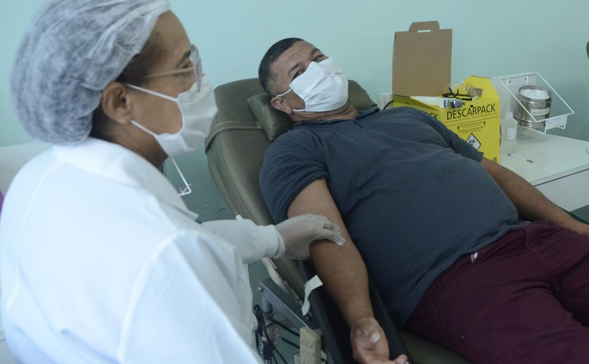 Hemoal realiza cinco coletas externas de sangue para estabilizar estoque crítico