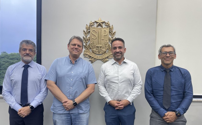 Em São Paulo, Paulo Dantas busca parcerias para segurança pública
