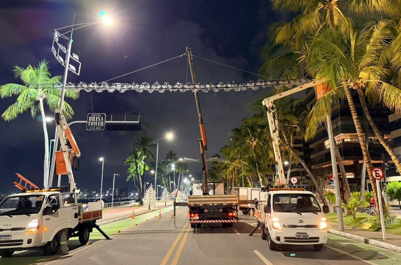 Prefeitura entra na reta final da montagem do Natal de Todos Nós; confira data de início do evento