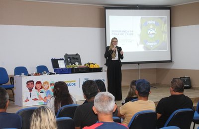Instituto de Criminalística do Agreste capacita profissionais do Samu de Arapiraca para preservação de locais de crime