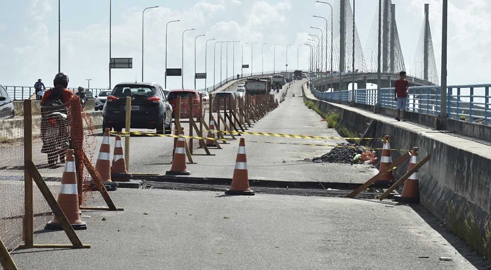 Obras na ponte entre Aracaju e Barra dos Coqueiros serão concluídas em maio, diz Sedurbi