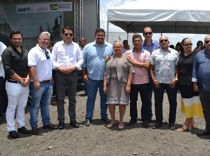 Vereadores miguelenses participam de solenidade de duplicação de trecho entre São Miguel e Teotônio Vilela