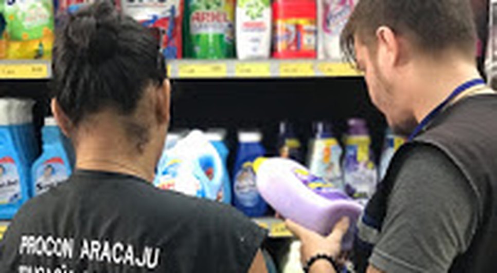 PROCON FISCALIZAÇÃO SUPERMERCADO / Foto: Thianara Vieira