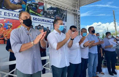 Deputado Galba Novaes prestigia inauguração do CISP de Porto Real do Colégio  