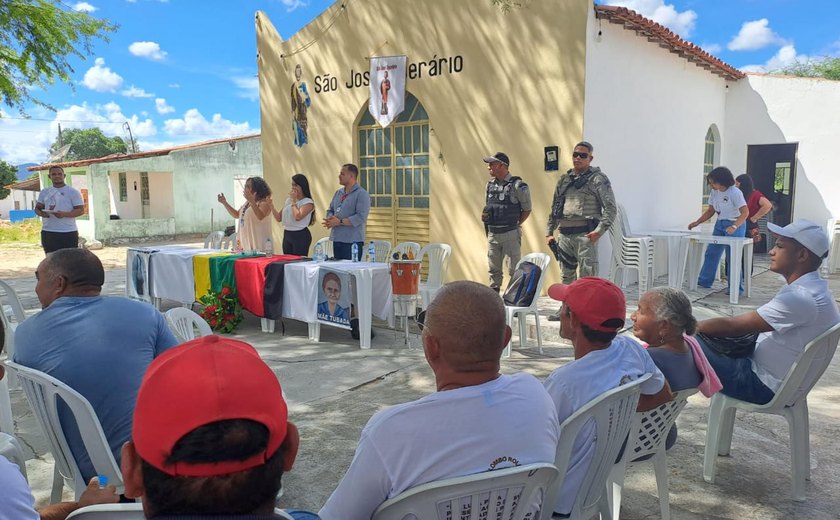 SSP participa de evento em comunidade quilombola em Pariconha