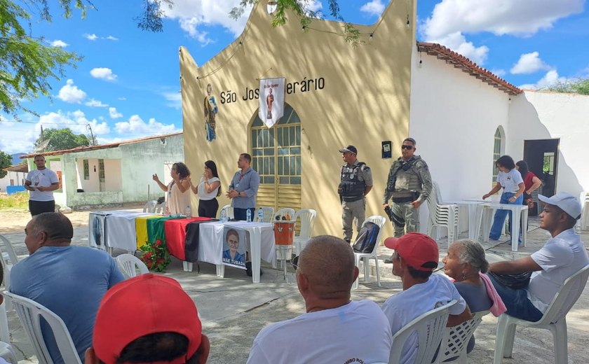 SSP participa de evento em comunidade quilombola em Pariconha