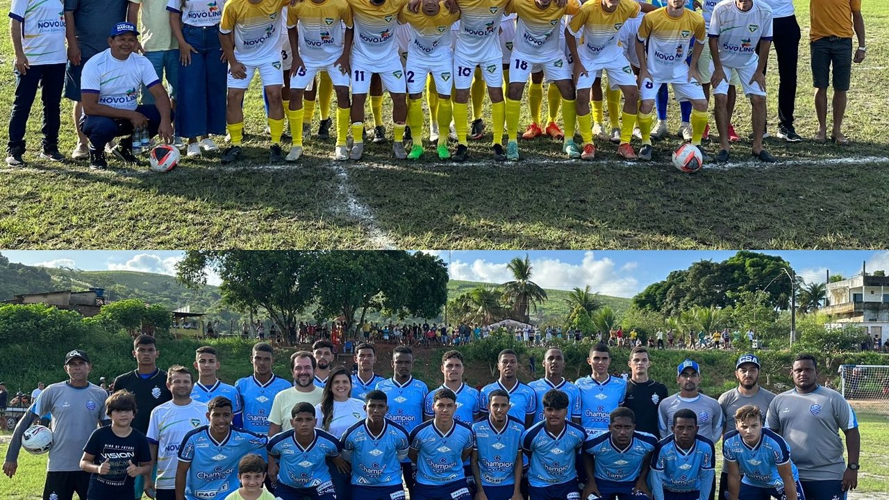 Dia do Trabalhador em Novo Lino é comemorado com partida amistosa entre Linense e CSA