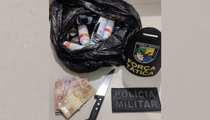 Casal é preso após roubar farmácia na Zona Oeste de Aracaju / Foto: Foto: SSP/Divulgação