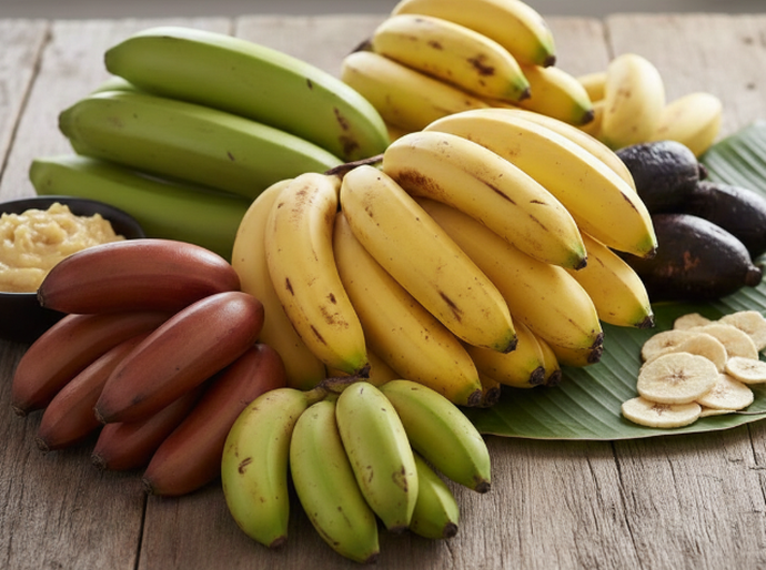 Do prato principal à sobremesa: conheça os tipos de banana e como usar cada um na cozinha